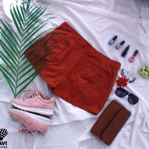 Womens Hot Short Dark Brownish