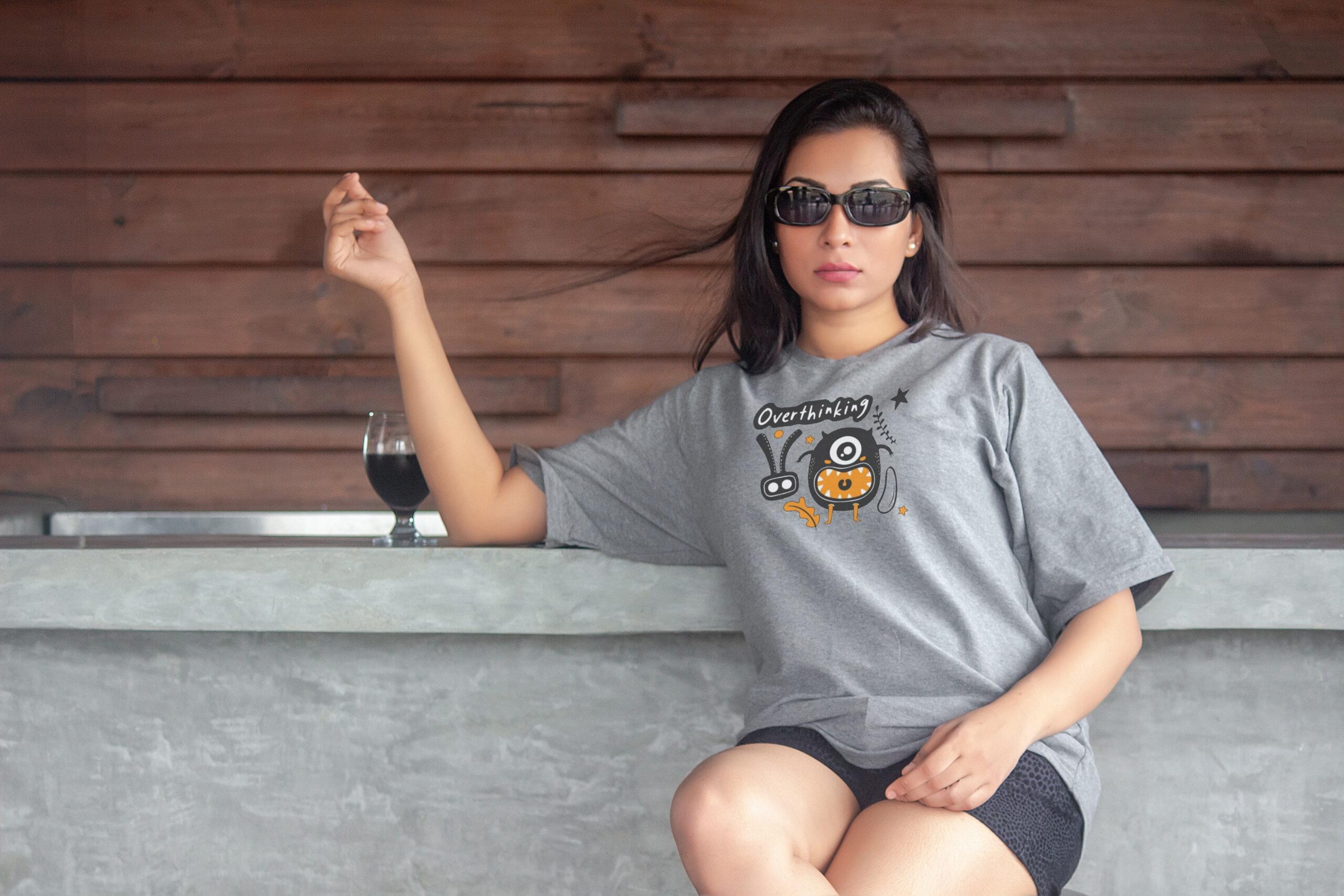 Unisex Oversize V - Image 4